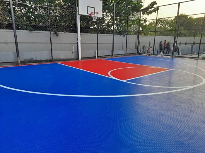 Penawaran pabrik lantai parket lapangan basket