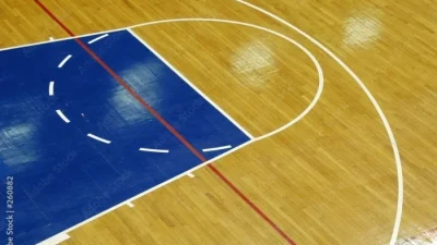 basketball parquet Stock Photo | Adobe Stock