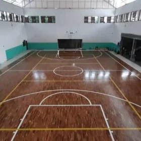 Lantai parket lapangan basket lantaiparket.id