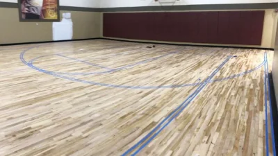 La Fitness basketball court - Chicago, FLOORecki LLC, Flooring ...