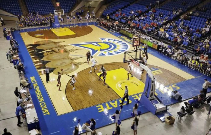 Floor basketball court - Stock Image - Everypixel Panduan Budgeting: Memecah Biaya Lantai Parket Lapangan Basket per Item