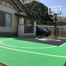 Outdoor Basketball Court Floor