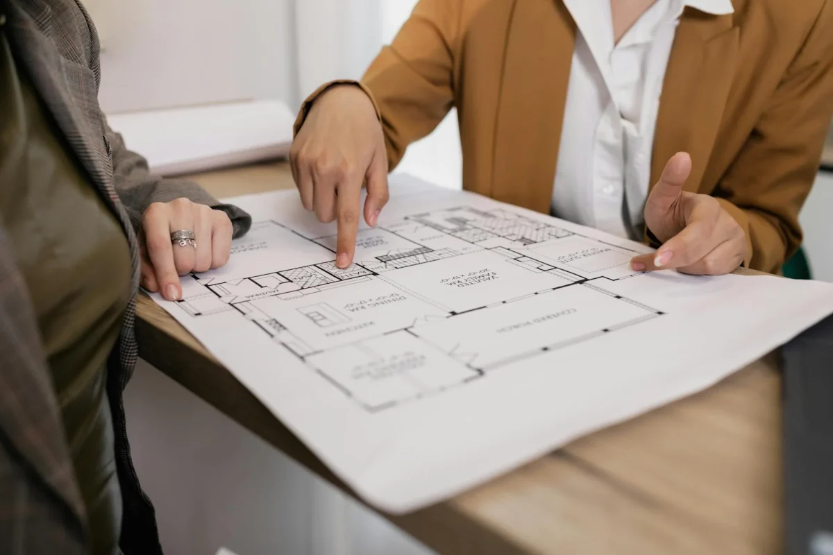 Harga Lantai Parket Basket Jogja 2026 | Jasa Pasang Ahli 7 Architectural Plan Business Meeting