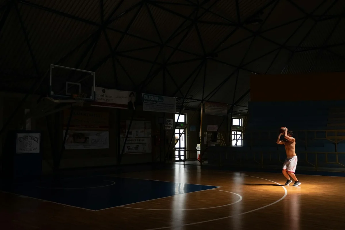Basketball Court Hardwood Flooring