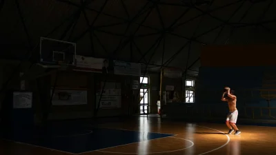 Basketball Court Hardwood Flooring