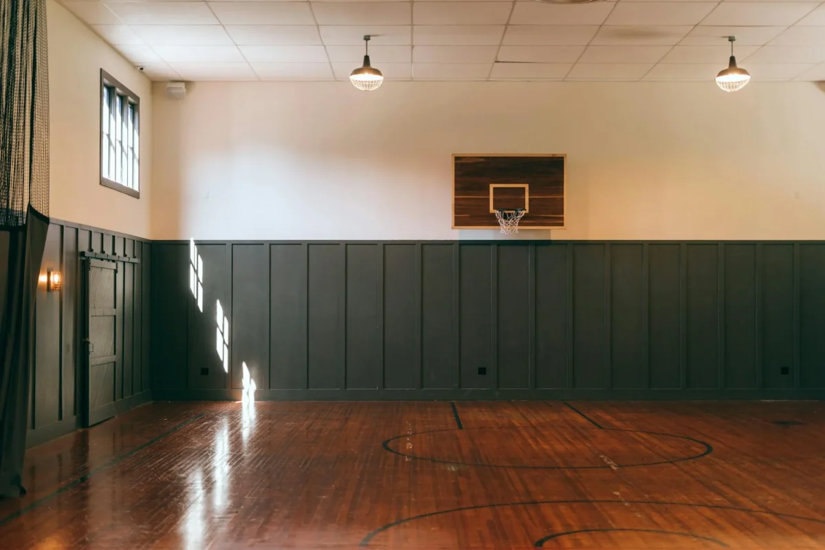 Basketball Court Hardwood Flooring