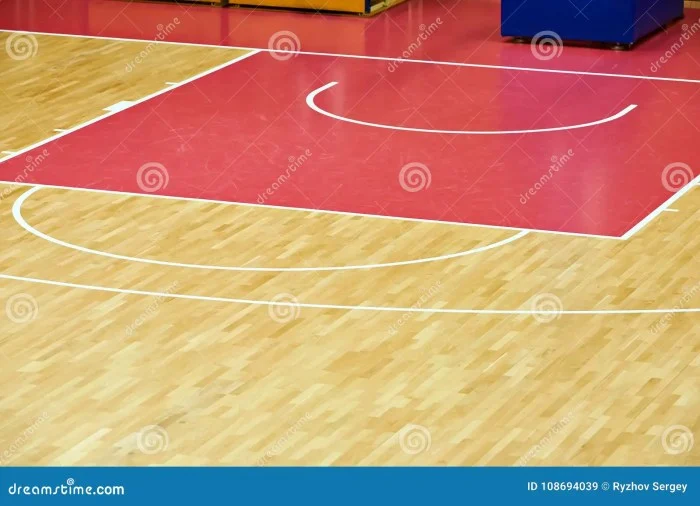 Basketball court parquet stock image. Image of background - 108694039