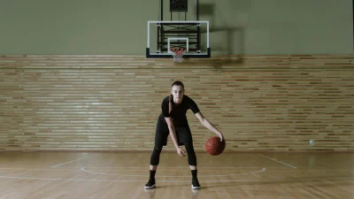 Basketball Court Wood Flooring Professional Coating
