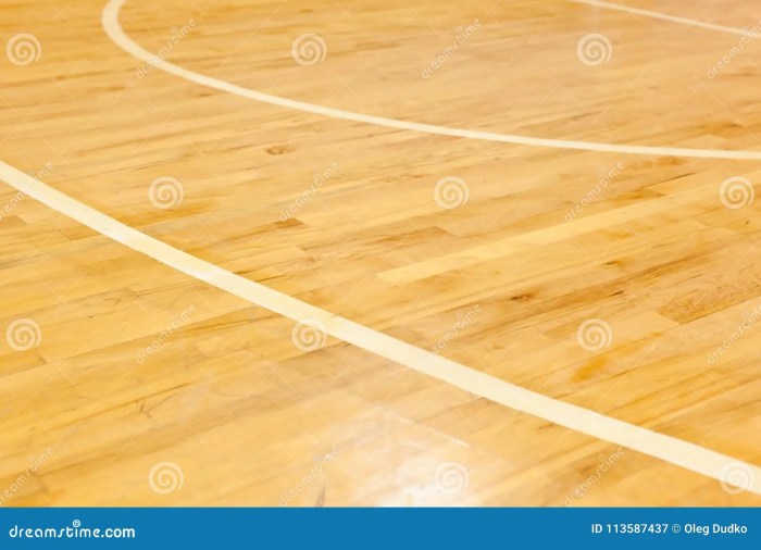 Wooden Floor of Basketball Court Stock Image - Image of gymnasium ...