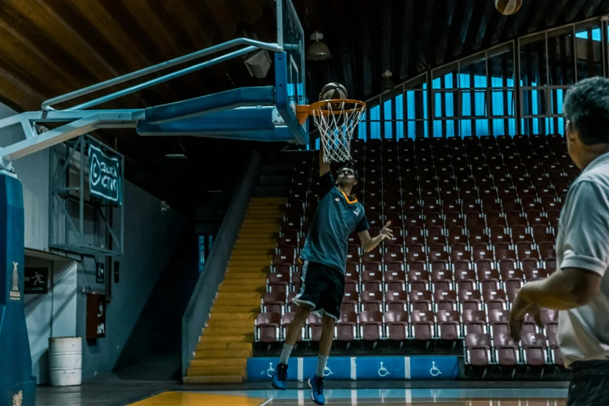 Basketball Hoop Indoor Stadium