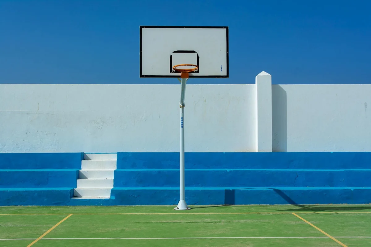 Basketball Hoop Indoor Stadium