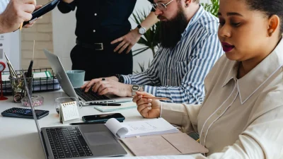 Calculator Office Meeting