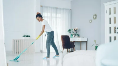 Cleaning Wood Floor Home Maintenance