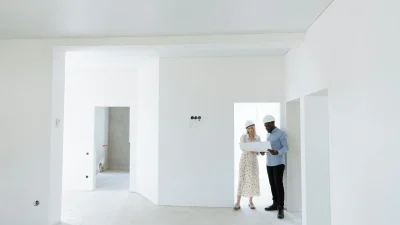 Construction Site Floor Survey Architect Plan