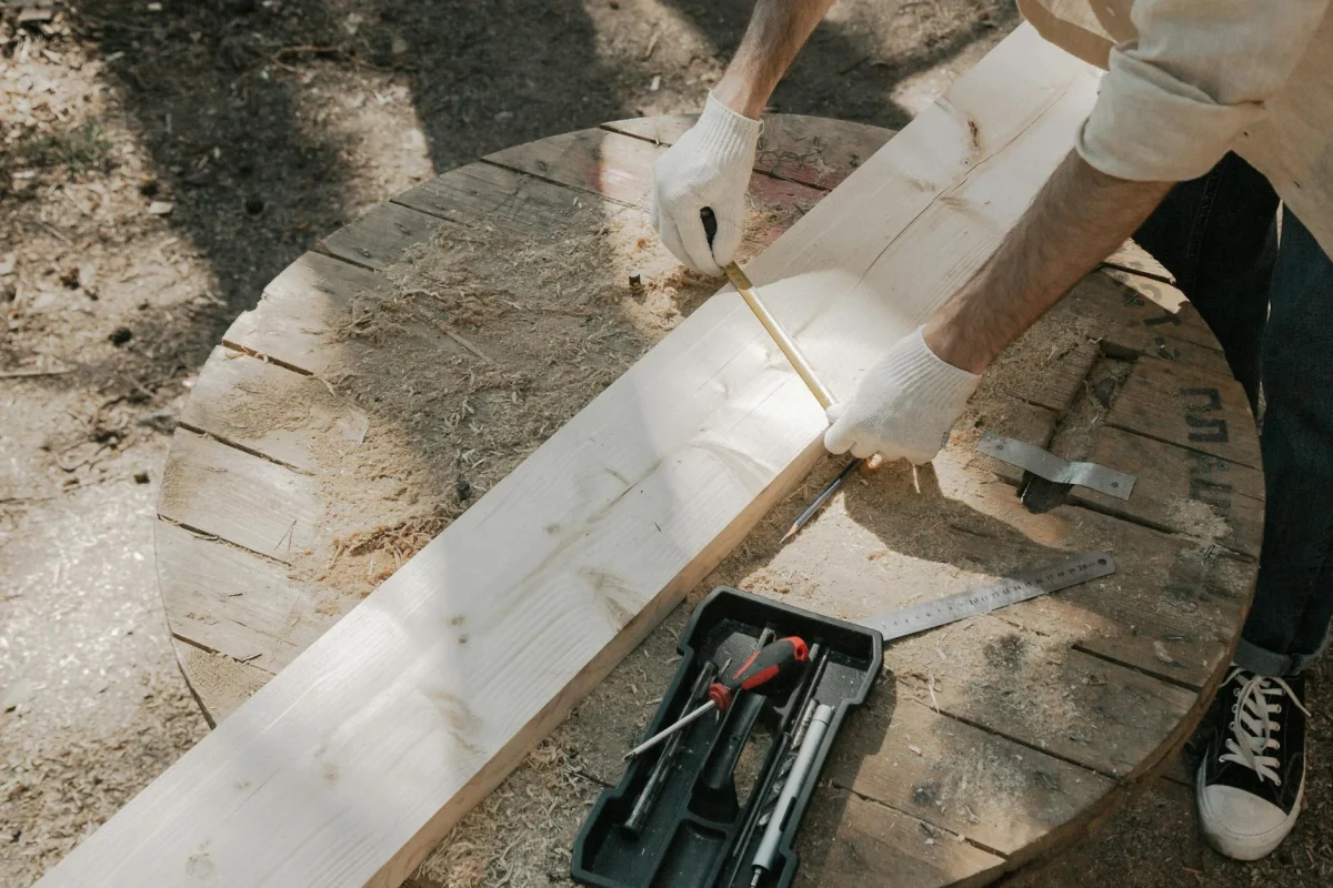 Construction Site Measuring Tape