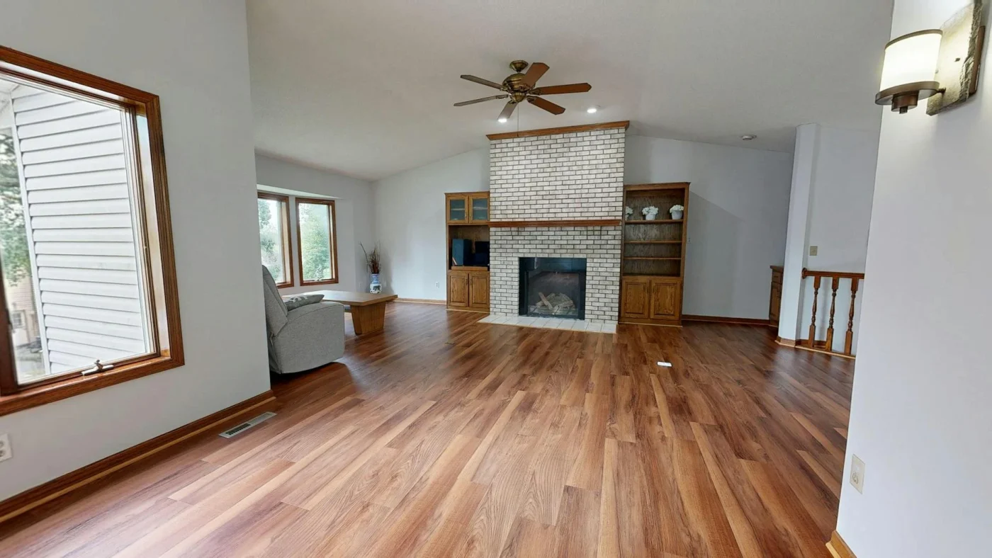 Damaged Floor Warped Wood Home Renovation