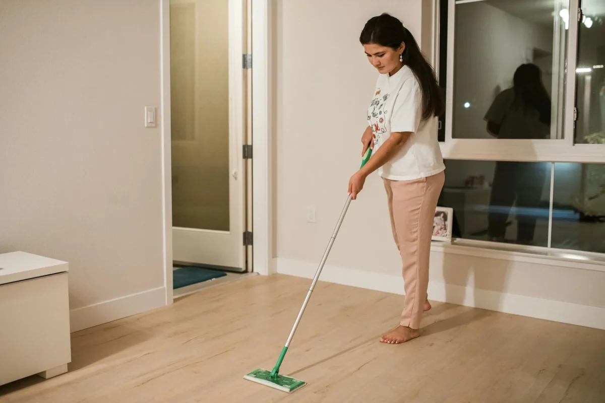 Cara Membersihkan Lantai Parket Kayu dari Rayap 2026 8 Floor Cleaning Indoor Plants Home Maintenance