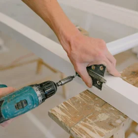 Floor Installation Professional Worker