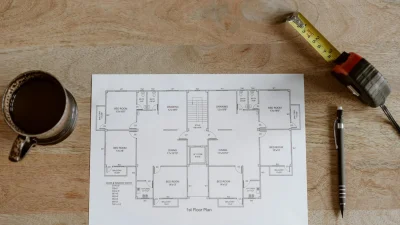 Floor Measurement Construction Planning