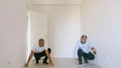 Floor Measurement Moisture Meter Installation Process