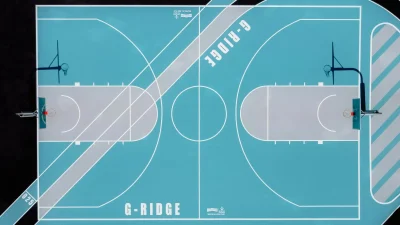 Floor Sanding Basketball Court Lines