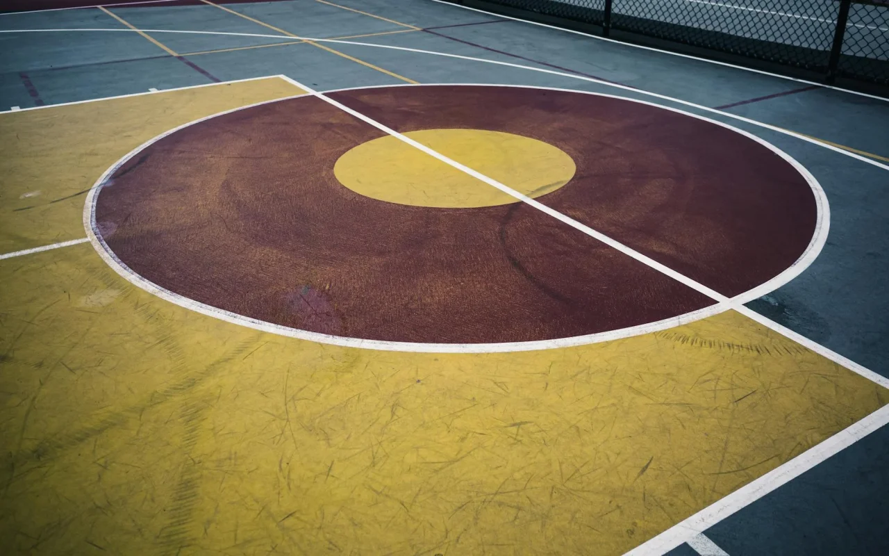 Hardwood Floor Texture Basketball Court Surface