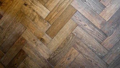 Herringbone Floor Luxury Interior Wood Flooring
