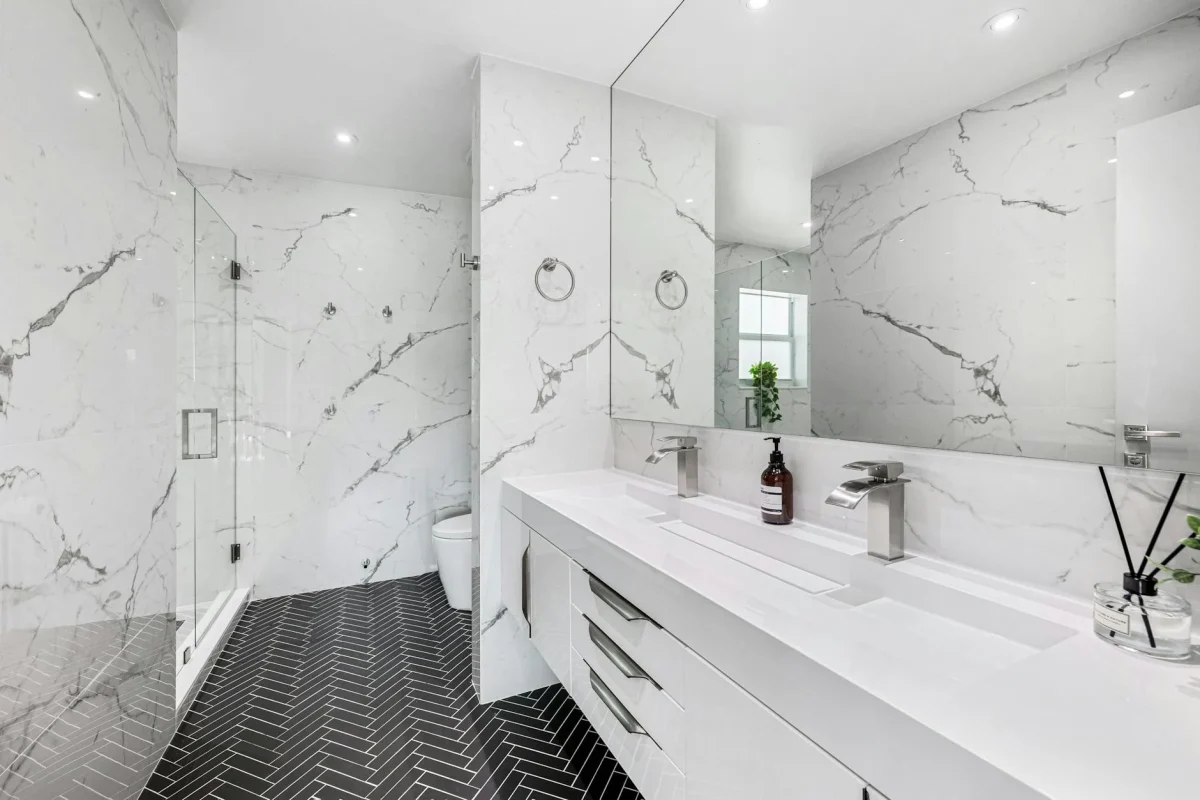 Herringbone Pattern Floor Layout