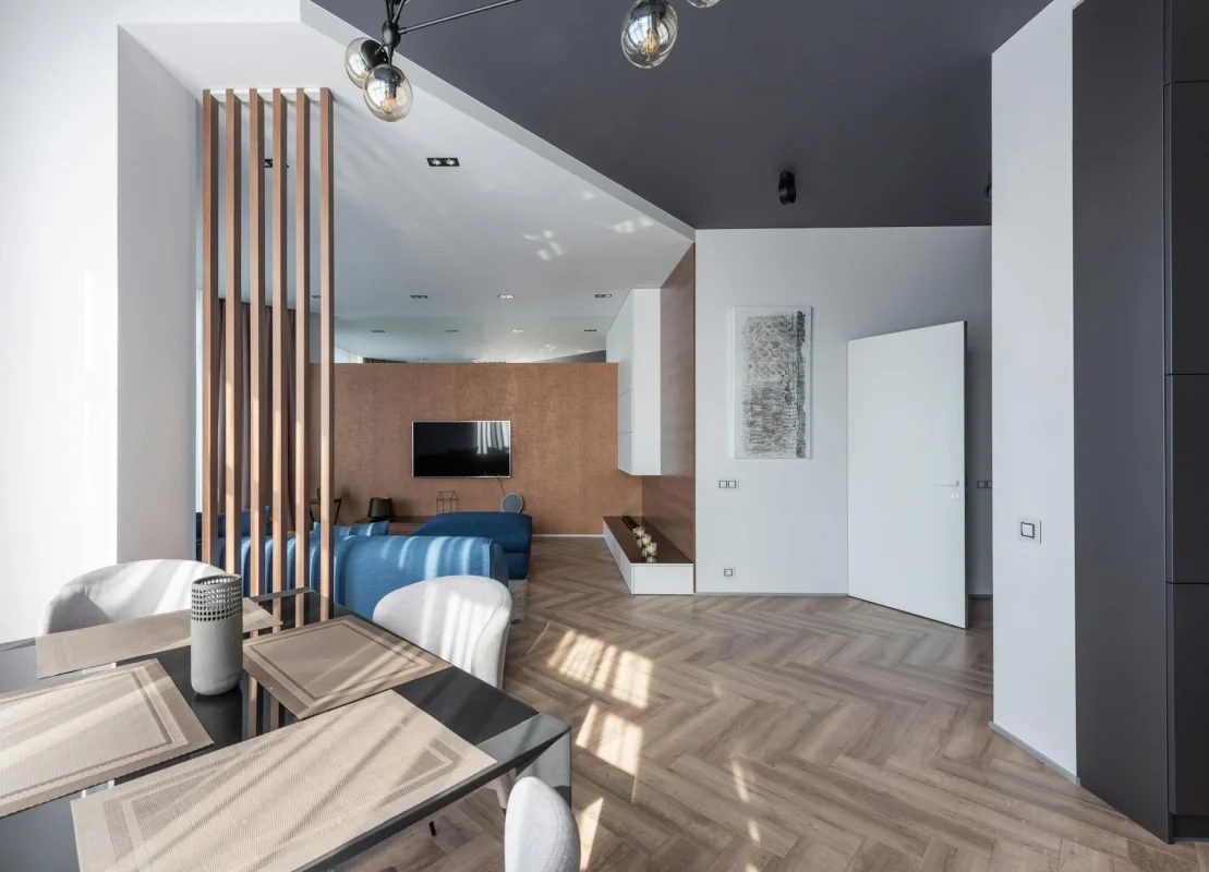Tukang Lantai Kayu Profesional: Jasa Pasang Parket 2026 6 Herringbone Pattern Interior Design