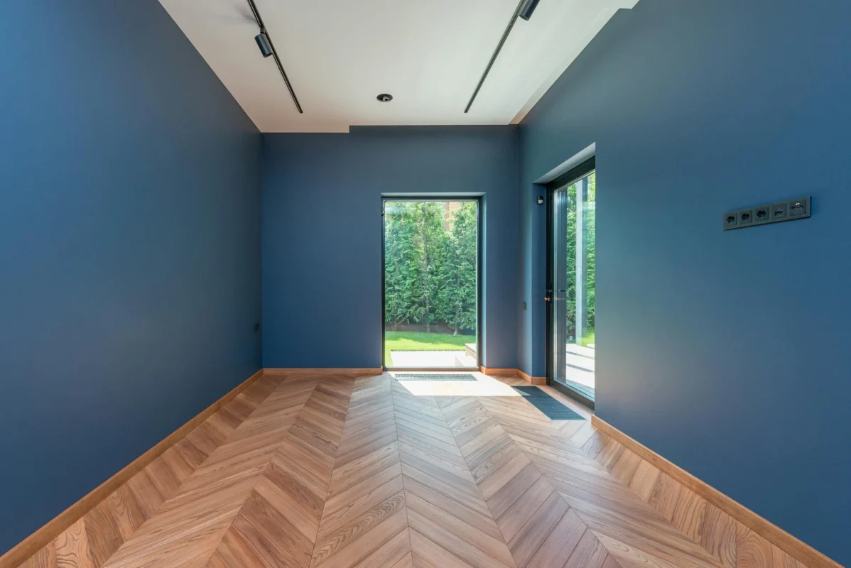 Interior Design Herringbone Floor