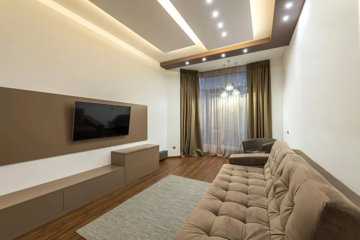 Foto oleh Max Vakhtbovych di Pexels Living Room Interior Modern Floor