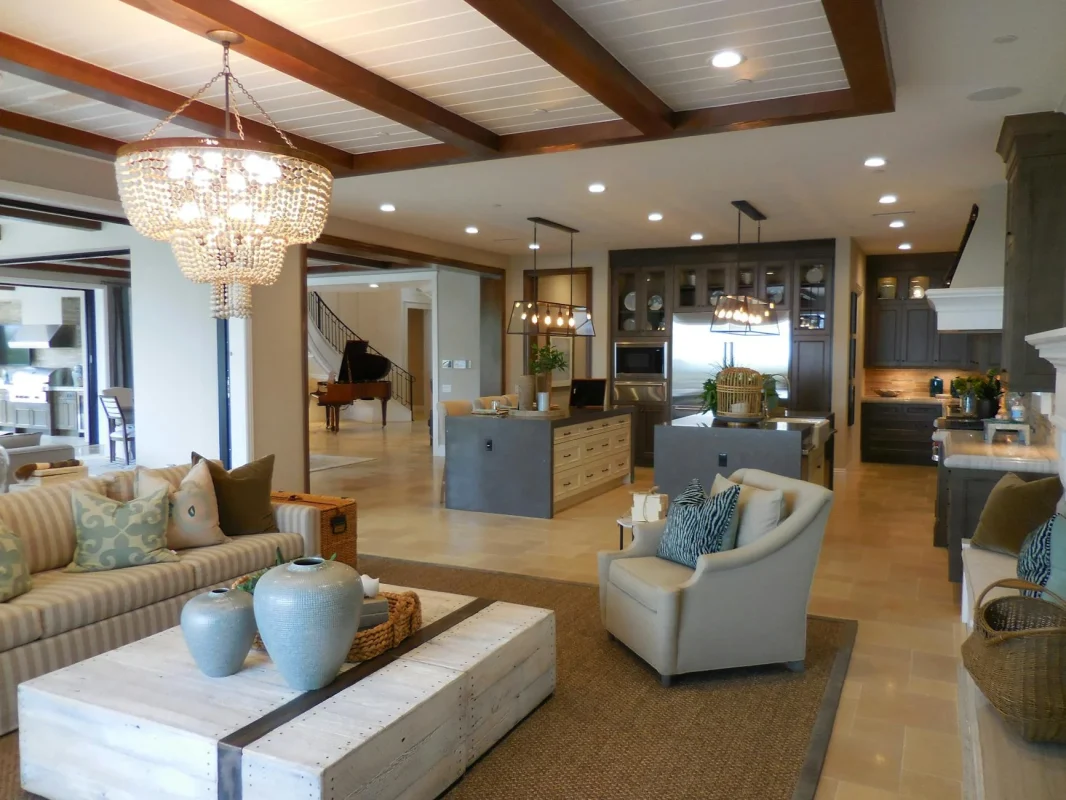 Ketebalan Ideal Lantai Parket Kayu Solid & Tips Pasang 2026 4 Luxury Home Living Room
