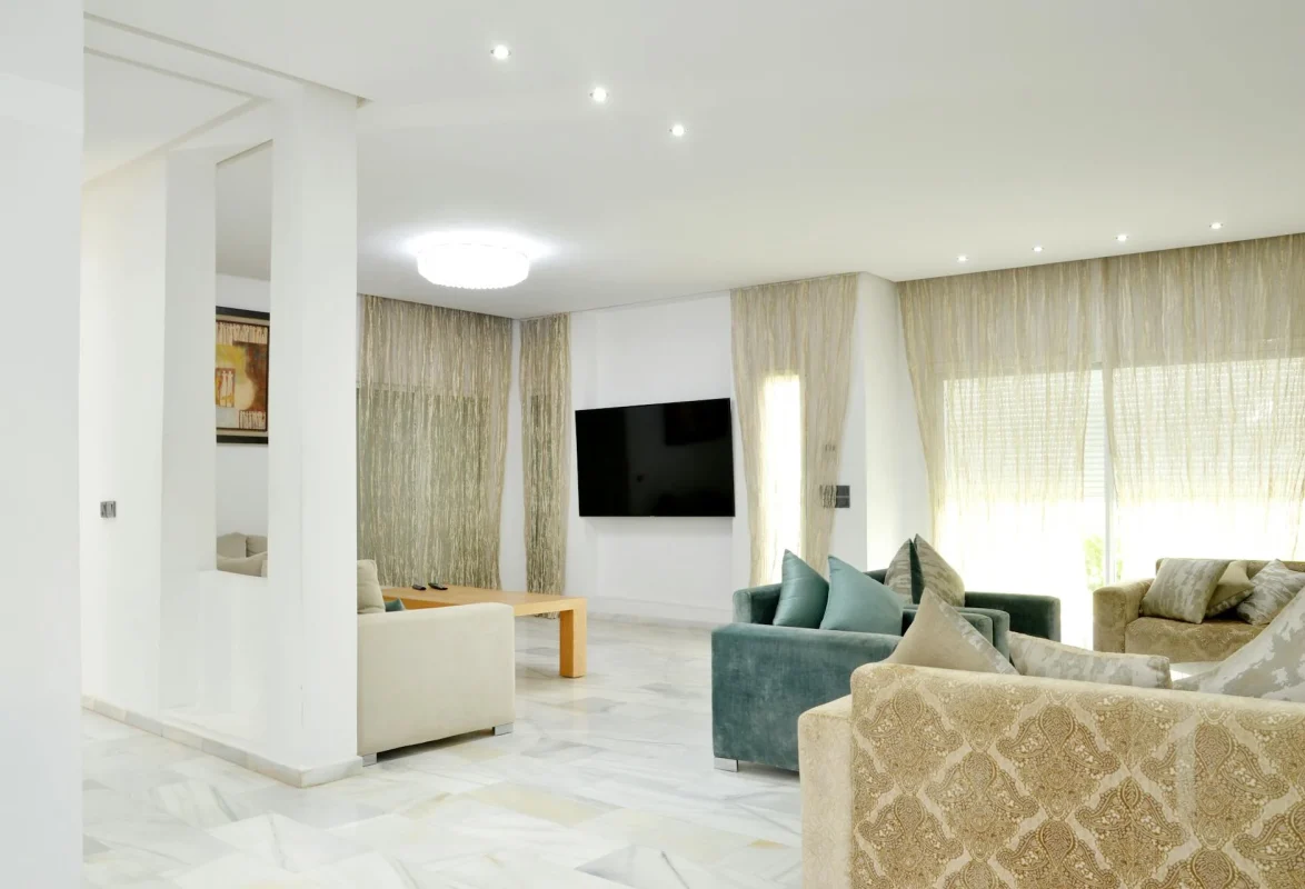 Luxury Living Room Modern Interior