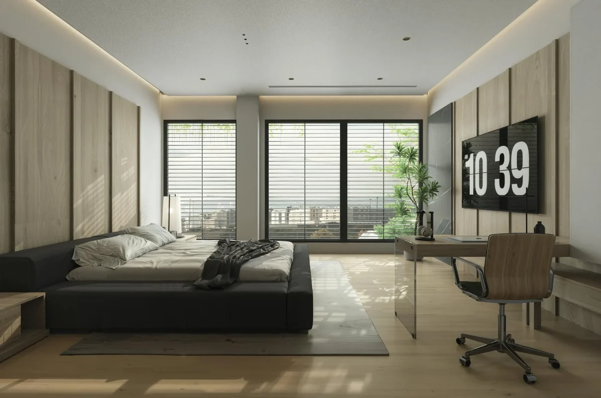 Jasa Pasang Lantai Kayu Tekstur Kasar 2026 - Profesional 5 Luxury Living Room Wooden Bedroom