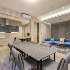 Luxury Living Room Wooden Floor
