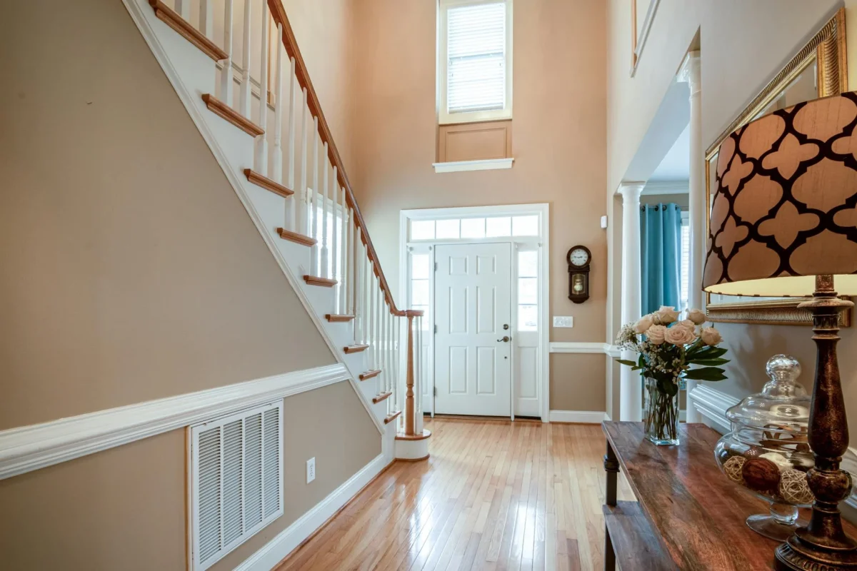 Luxury Wooden Staircase Modern Home Interior
