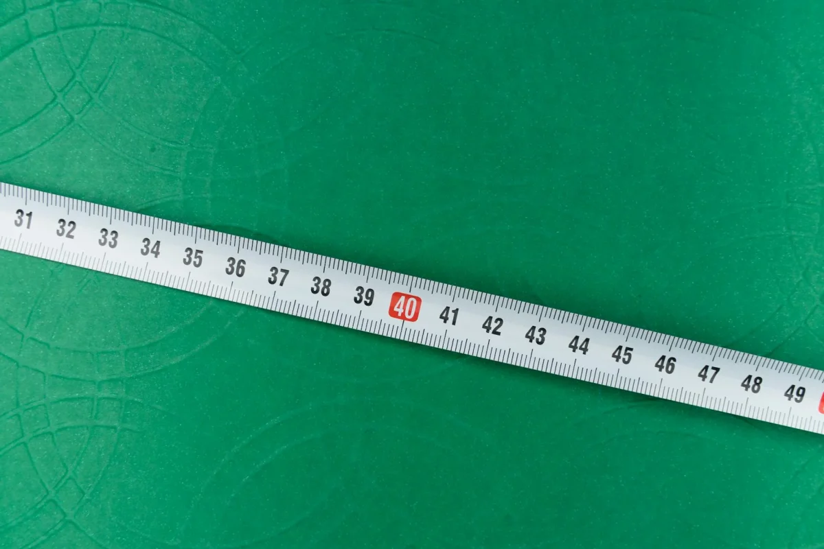 Measuring Tape Floor Installation
