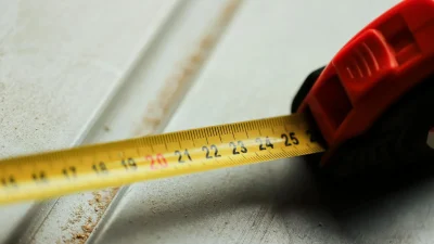 Measuring Tape Flooring Samples