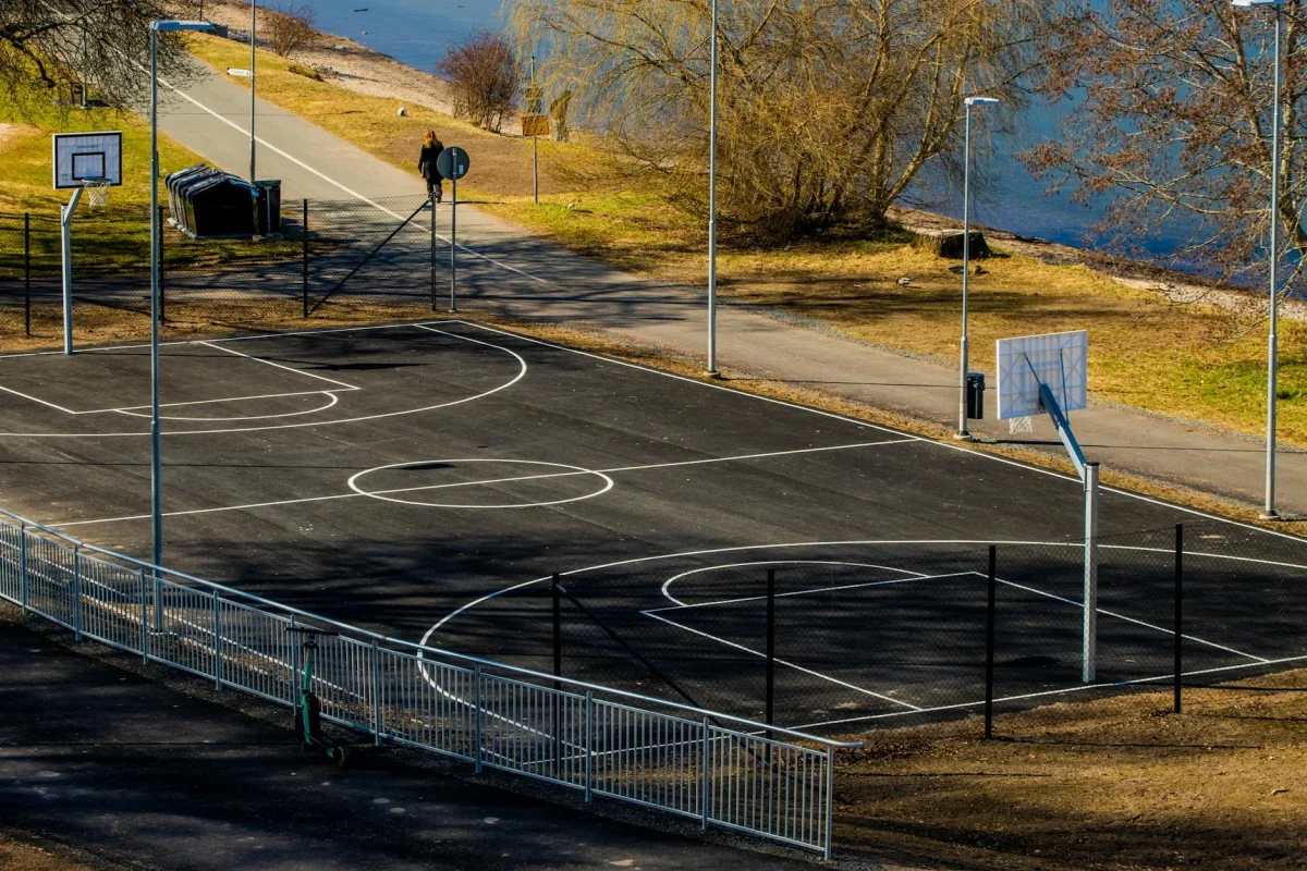 Merbau Wood Basketball Court