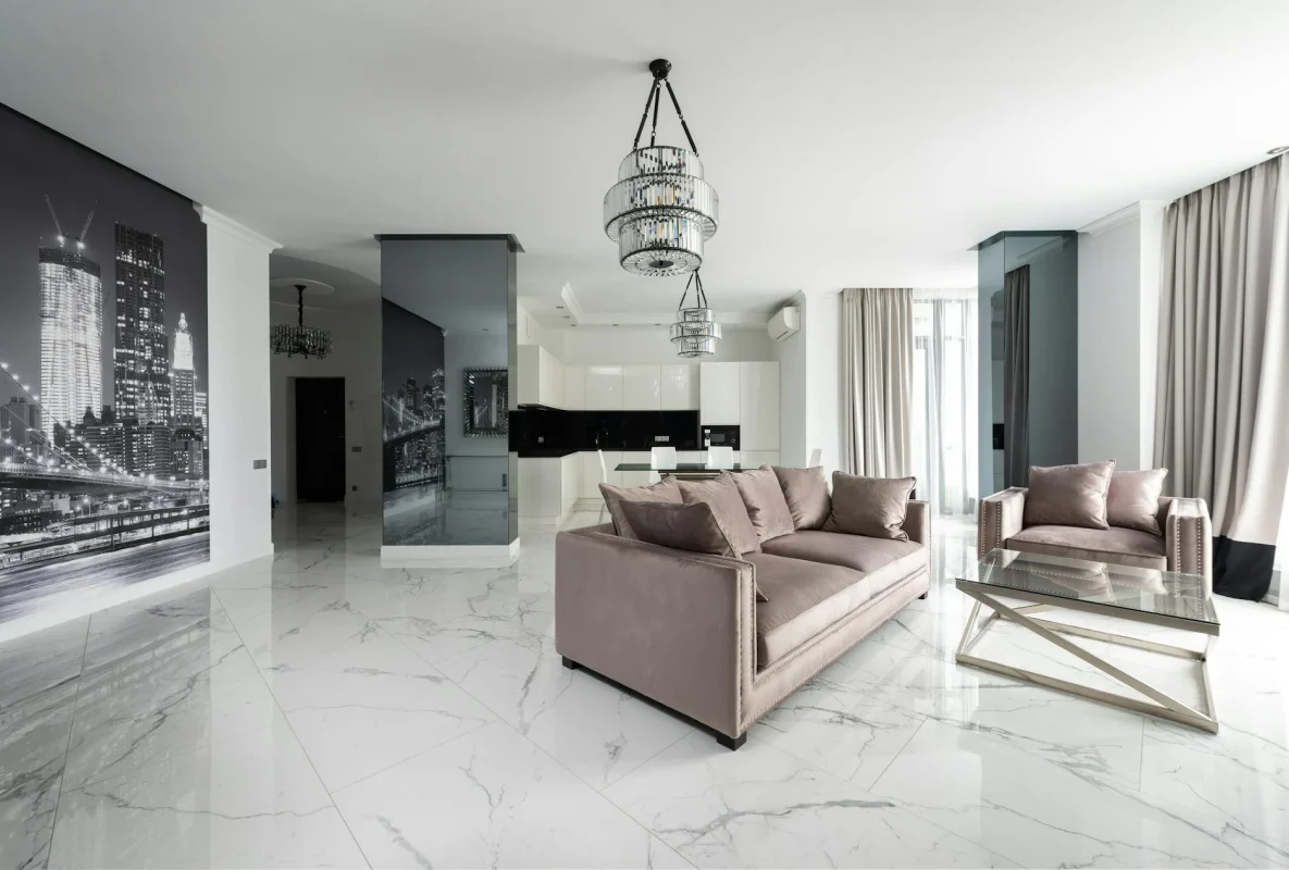 Modern Living Room Luxury Apartment Interior