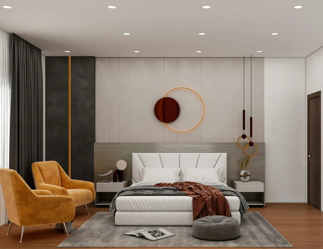 Modern Living Room Luxury Bedroom