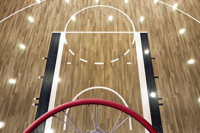 Basketball Court, Parquet Stock Photo 122234311 : Shutterstock