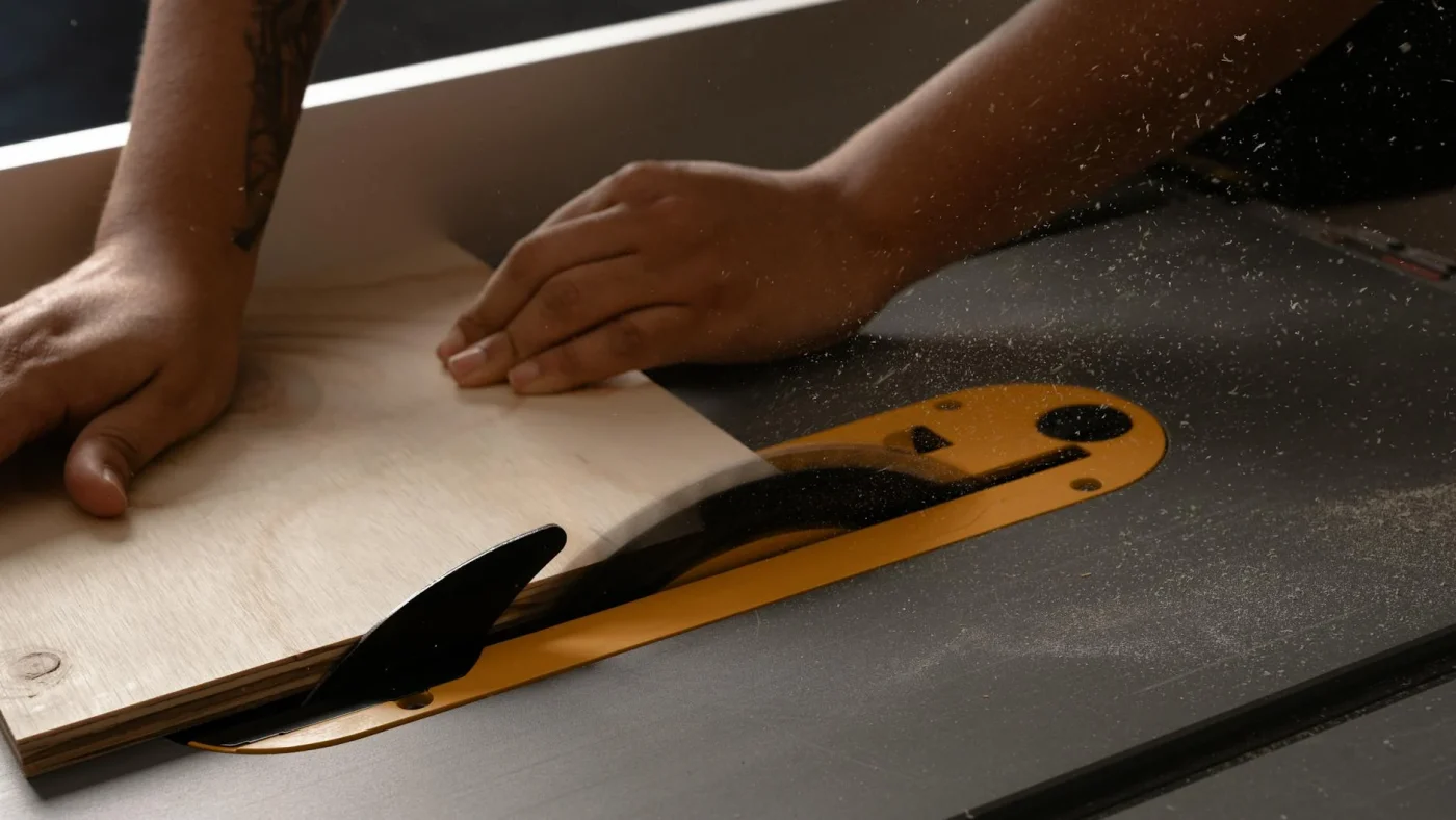 Foto oleh Mario Spencer di Pexels Precision Cutting Carpentry Work