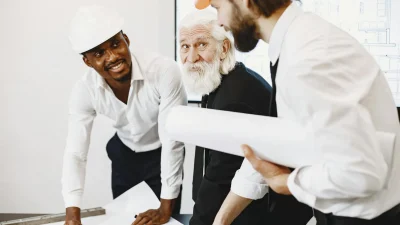 Professional Contractor Construction Team