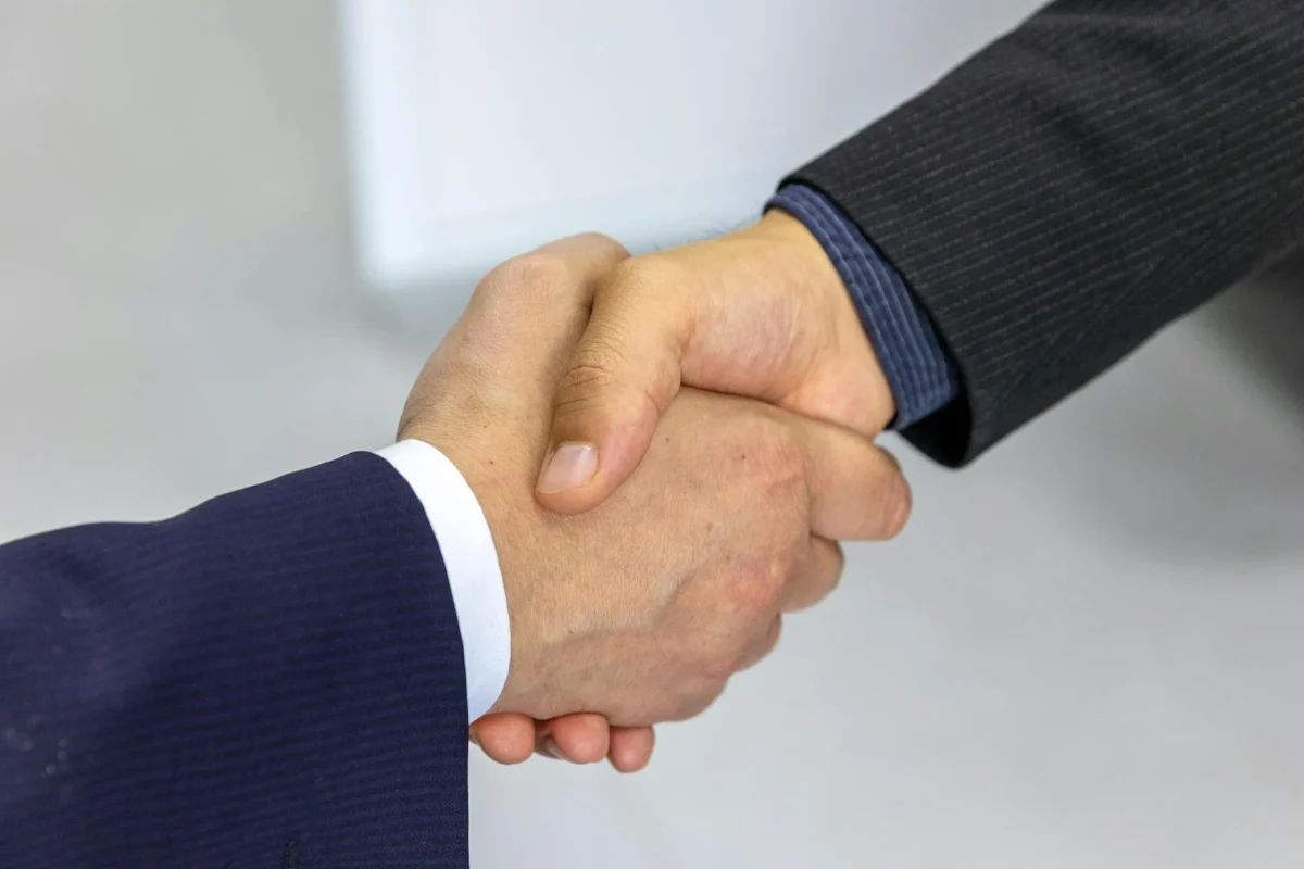 Professional Service Business Handshake