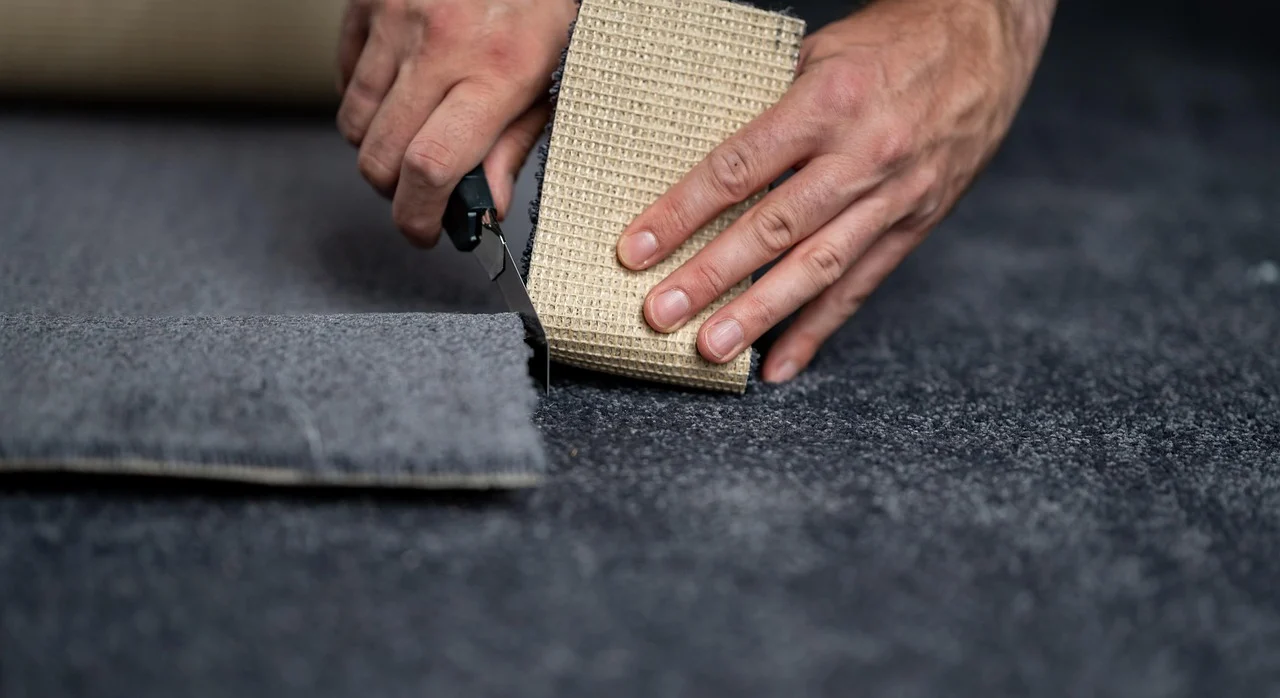 Cara Melindungi Lantai Parket dari Kaki Furniture 2026 2 Professional Worker Flooring Installation