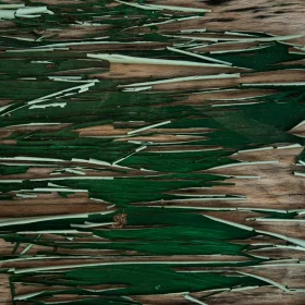 Scratched Floor Swollen Wood