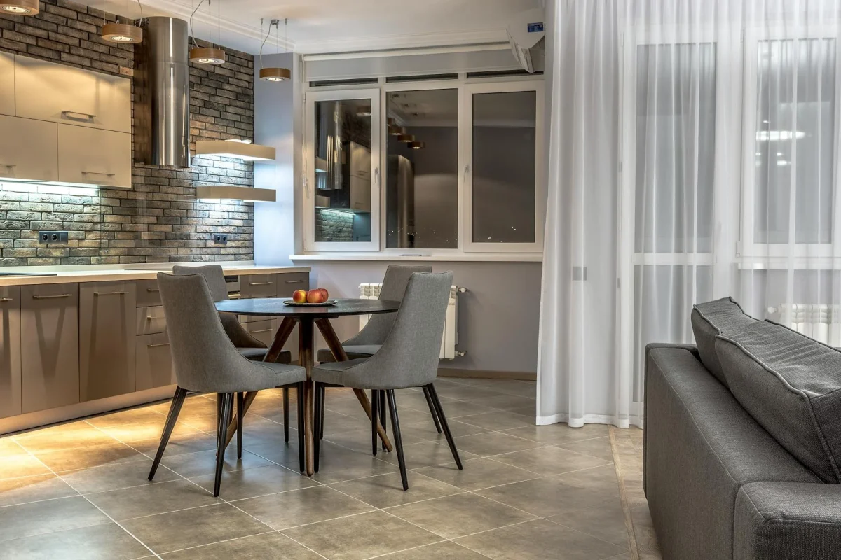 Small Apartment Interior Spacious Room