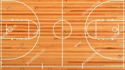 Basketball Court, Parquet Stock Photo 122234311 : Shutterstock