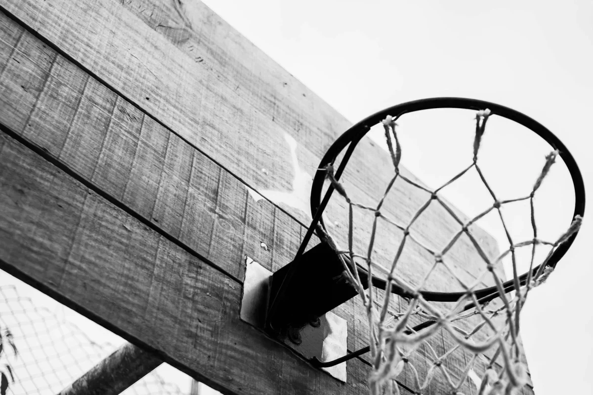 Teak Wood Basketball Court